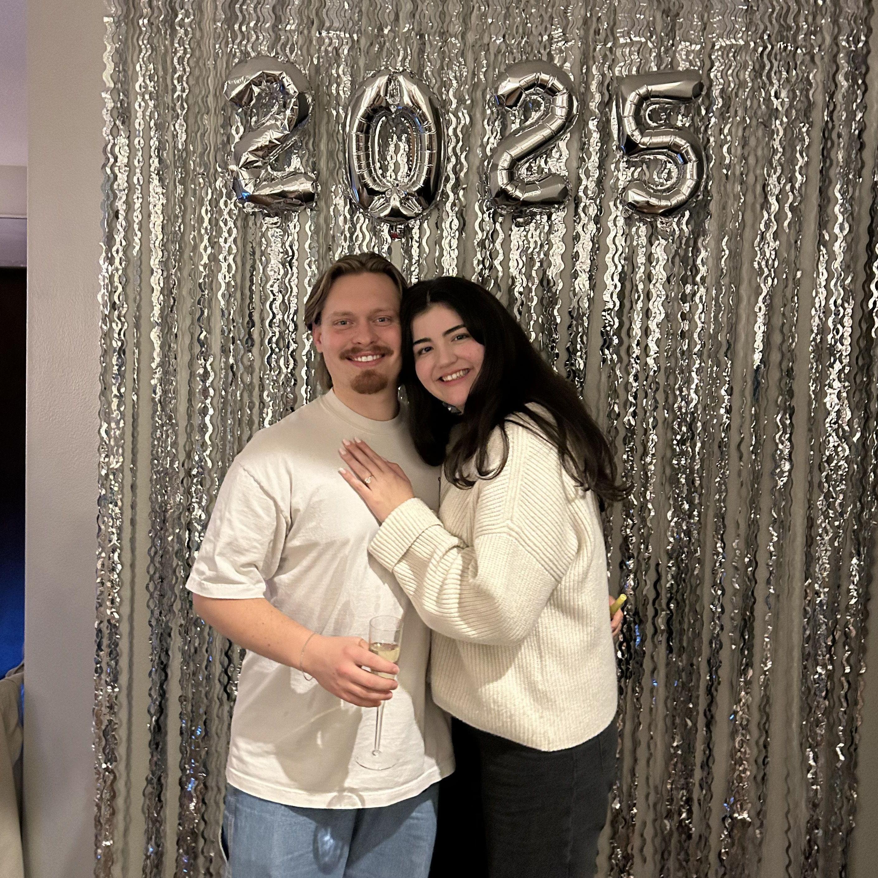 RINGING in the new year with the Englerts!