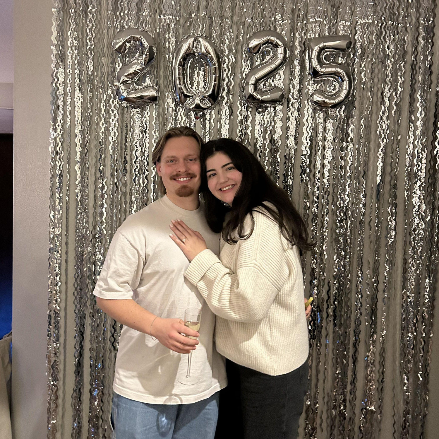 RINGING in the new year with the Englerts!