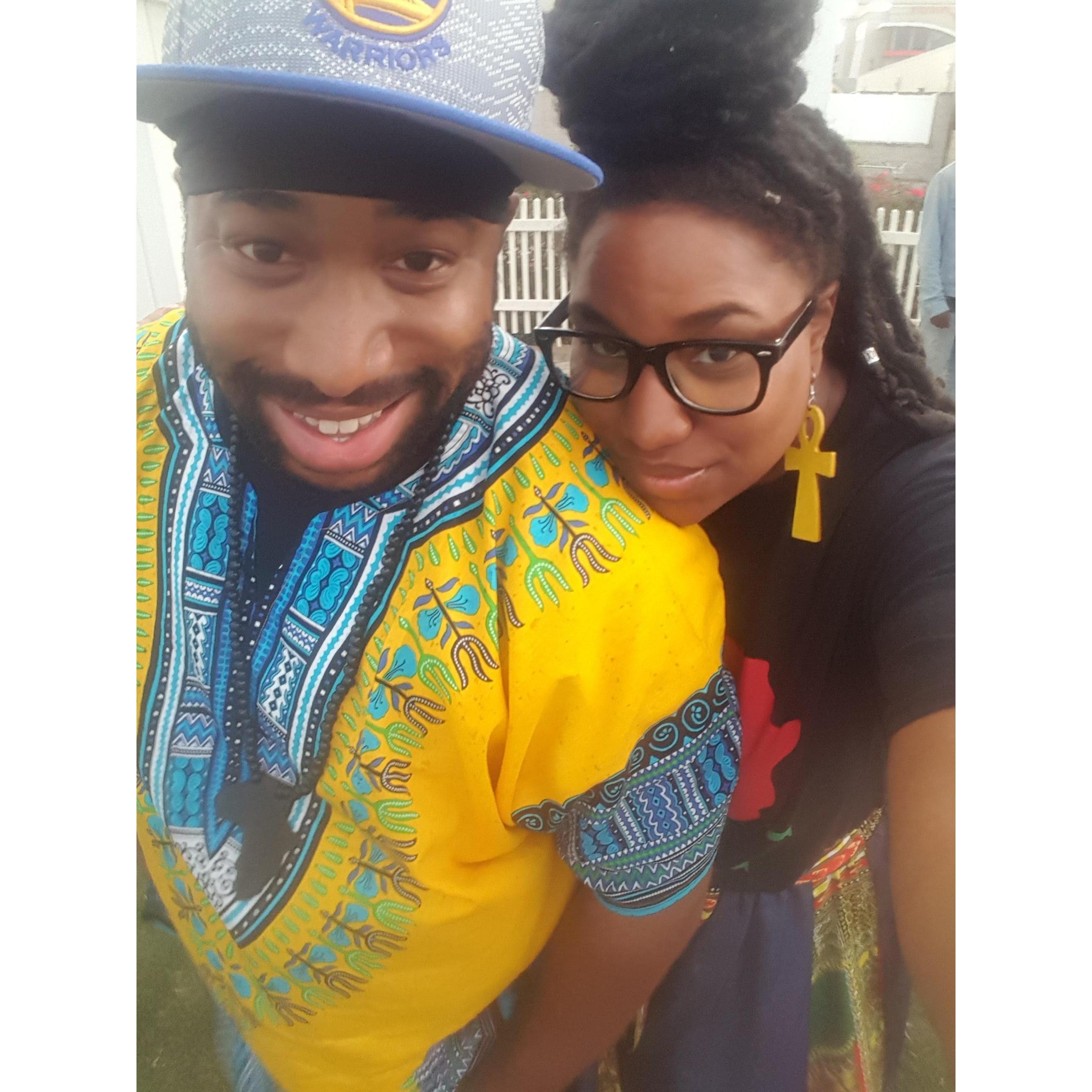 his queen, her king