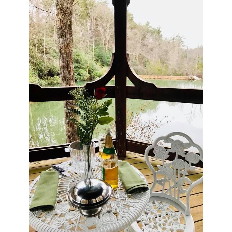 The proposal setup - Elijay, GA Dec. 2018
