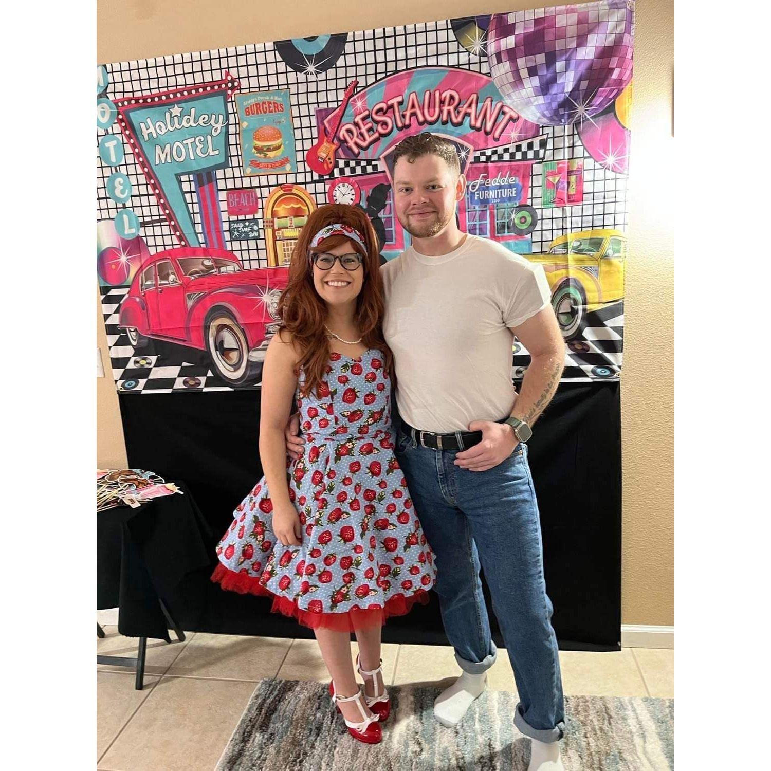 Let's go back in time! Birthday bash!