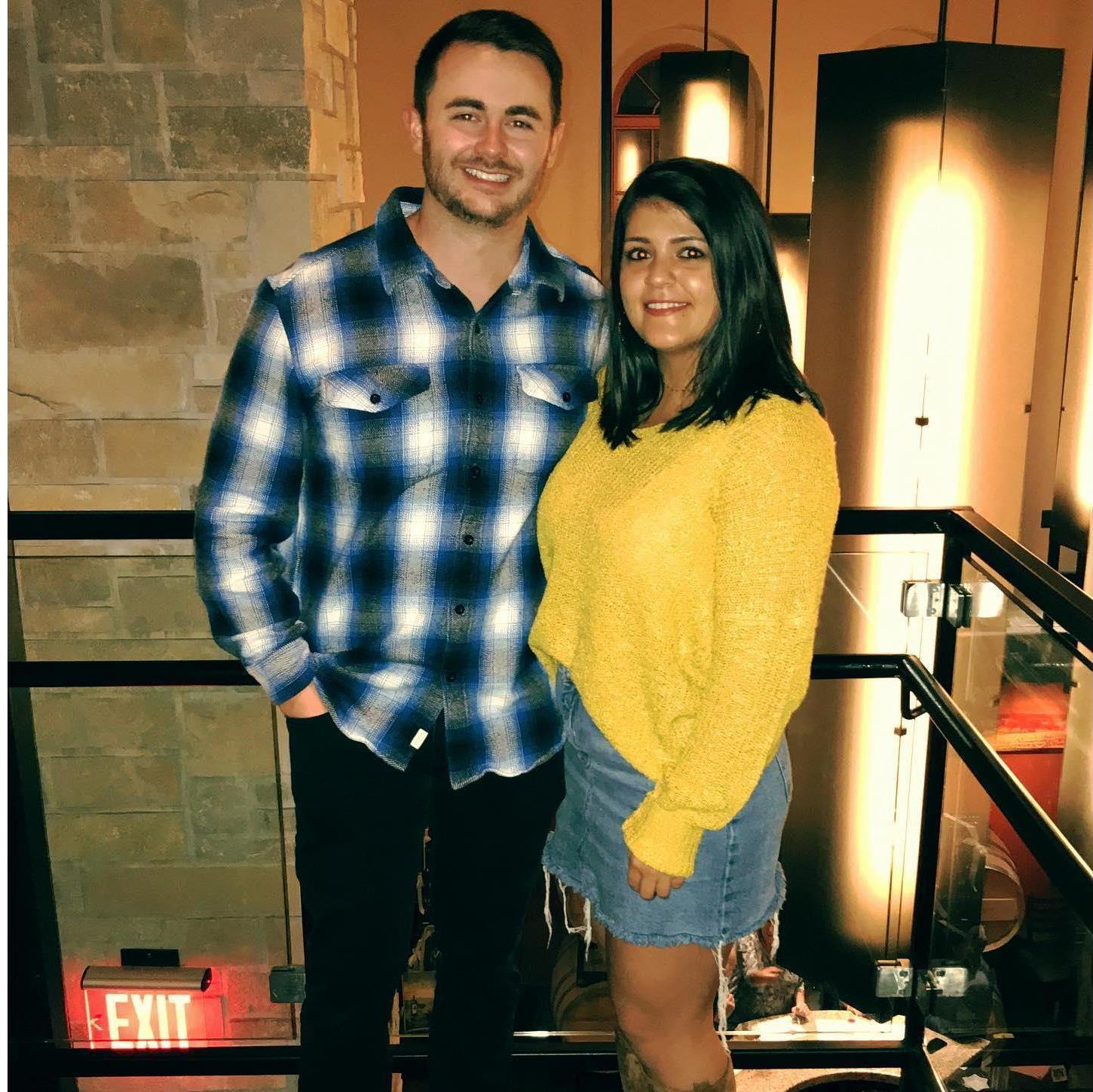 Konner spoils Syd on her birthday. We love celebrating each other!