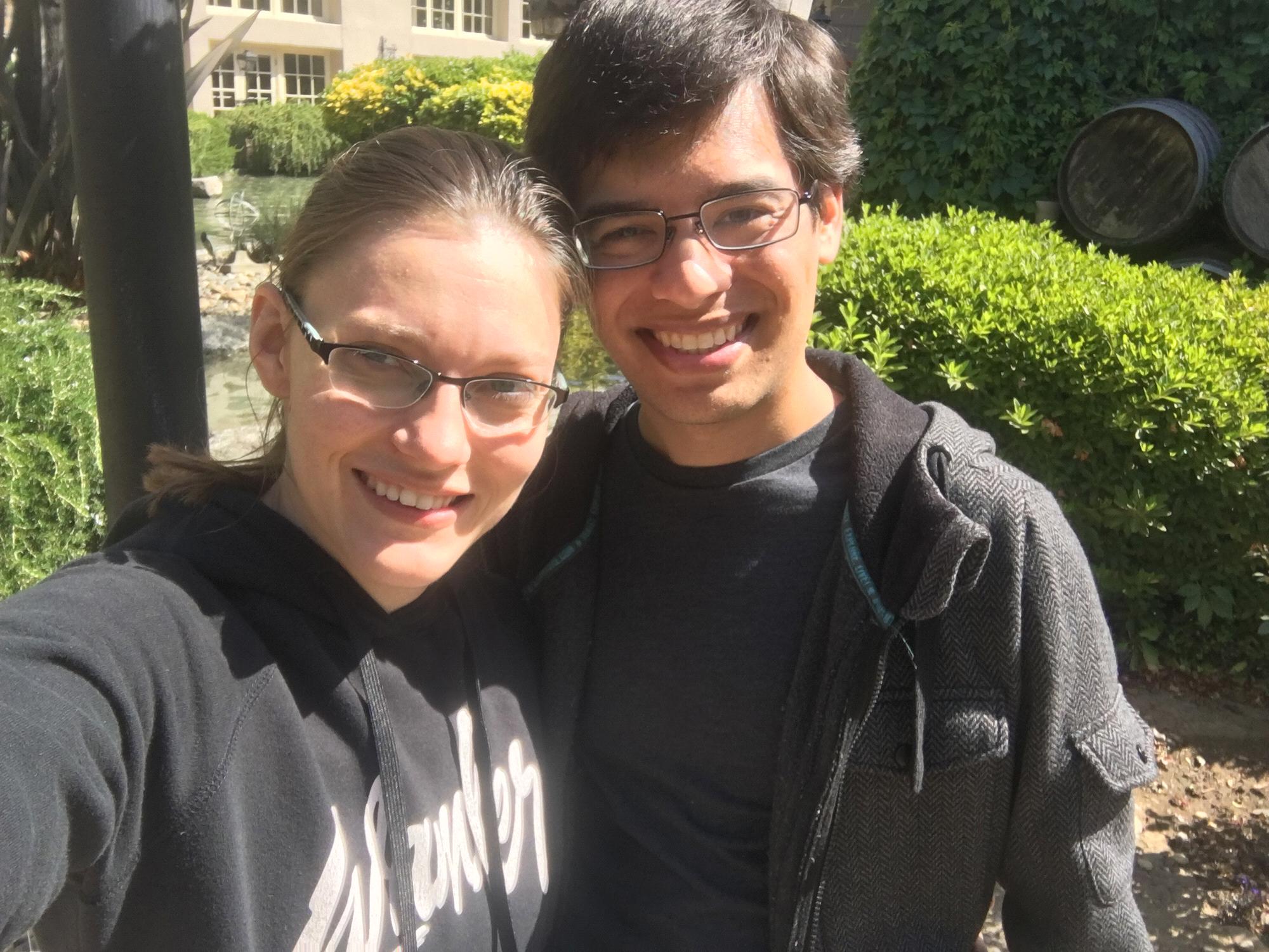 Also in Napa! We had a fun, quick getaway trip that weekend.