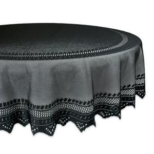 Round Polyester Lace Tablecloth