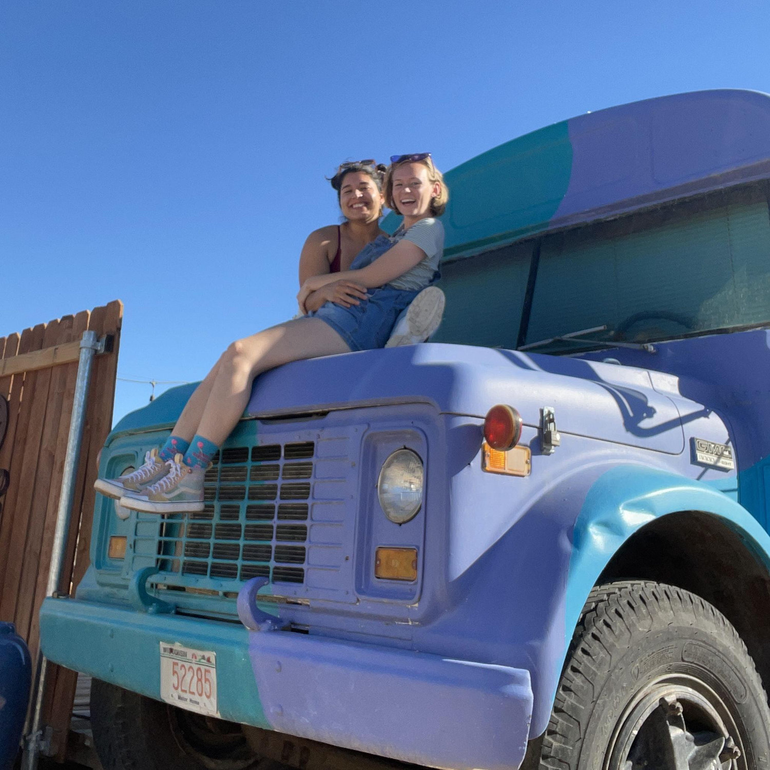 One time we stayed in a bus in Joshua Tree and the toilet exploded... part of the adventure eh?
