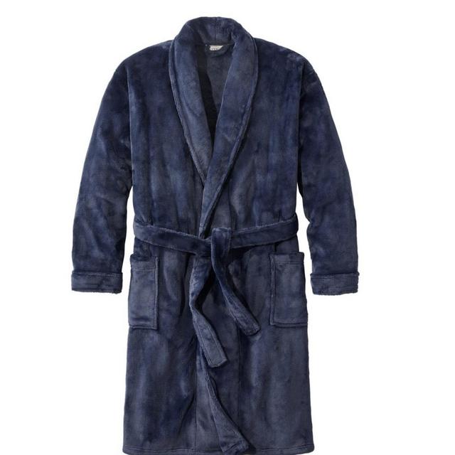 Men's Wicked Plush Robe | Robes at L.L.Bean - Navy - XL