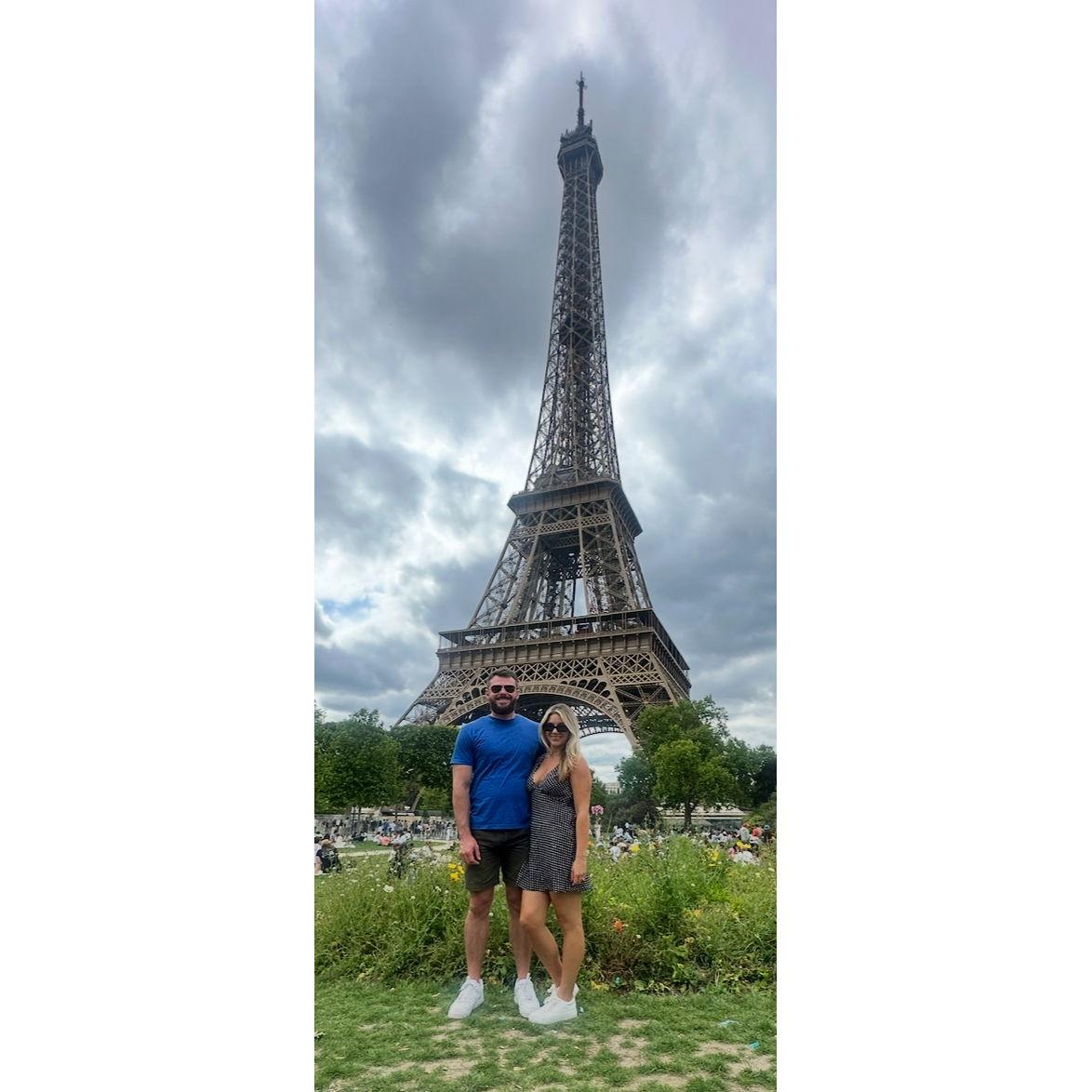 Paris, France - Eiffel tower moment (May 2025)