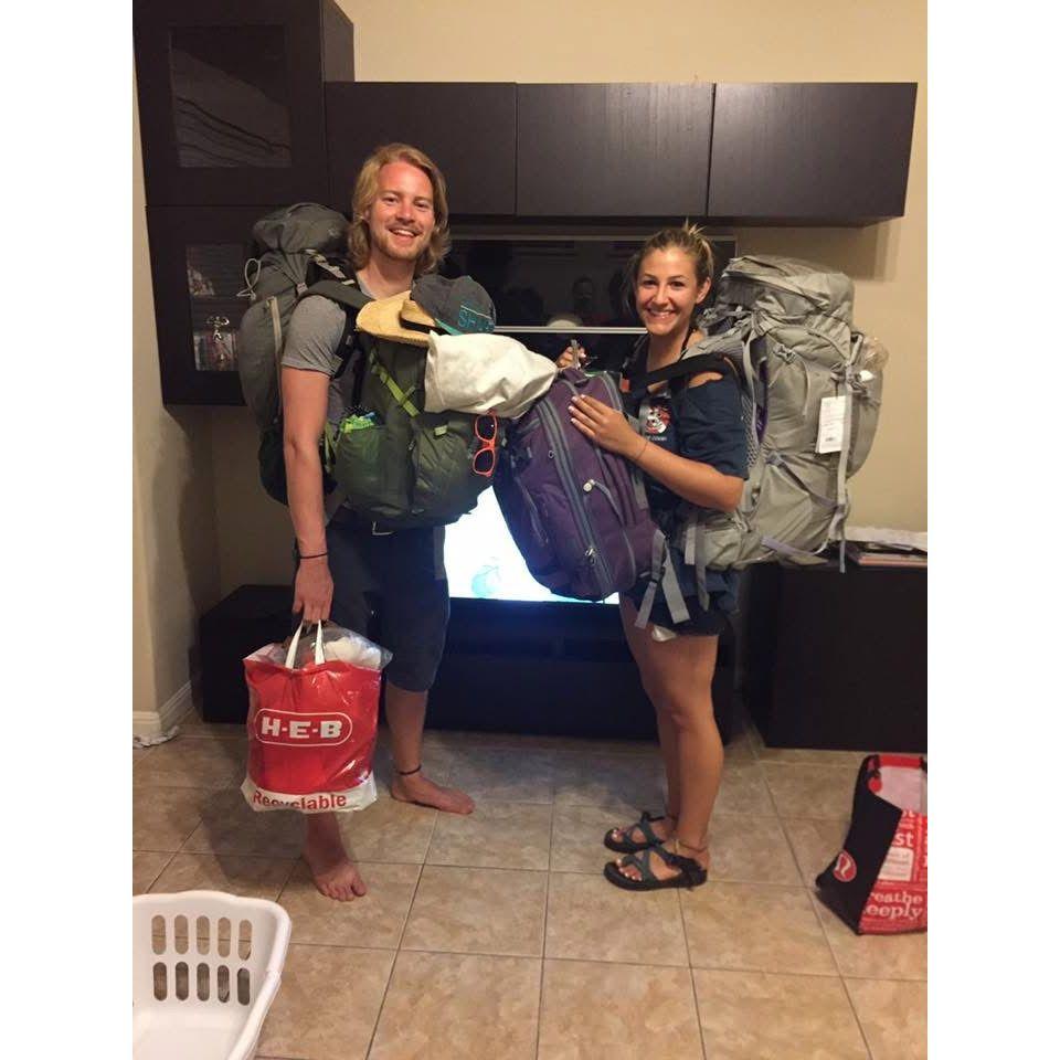 Before setting off on our world travels together