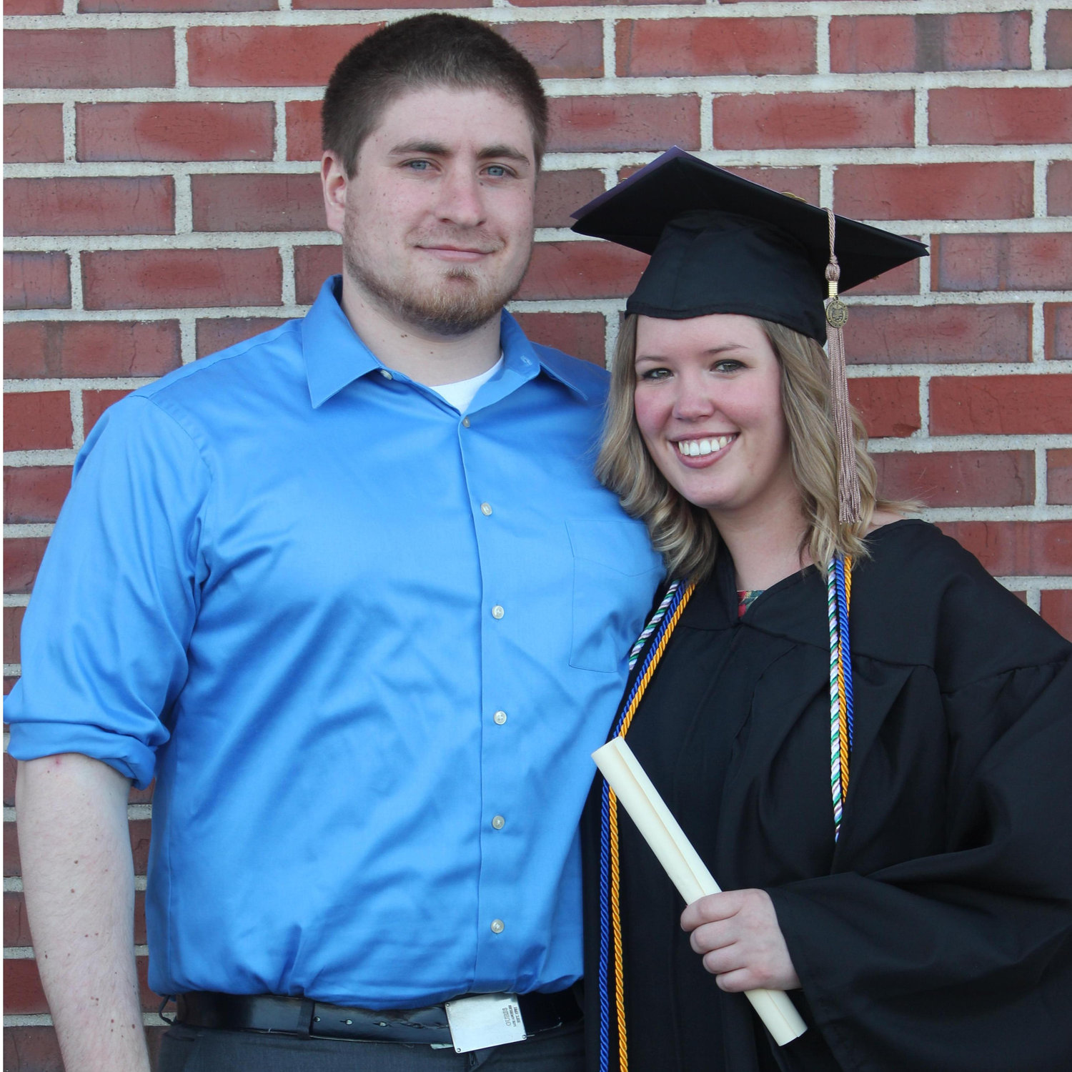 Tori's college graduation. May 2017