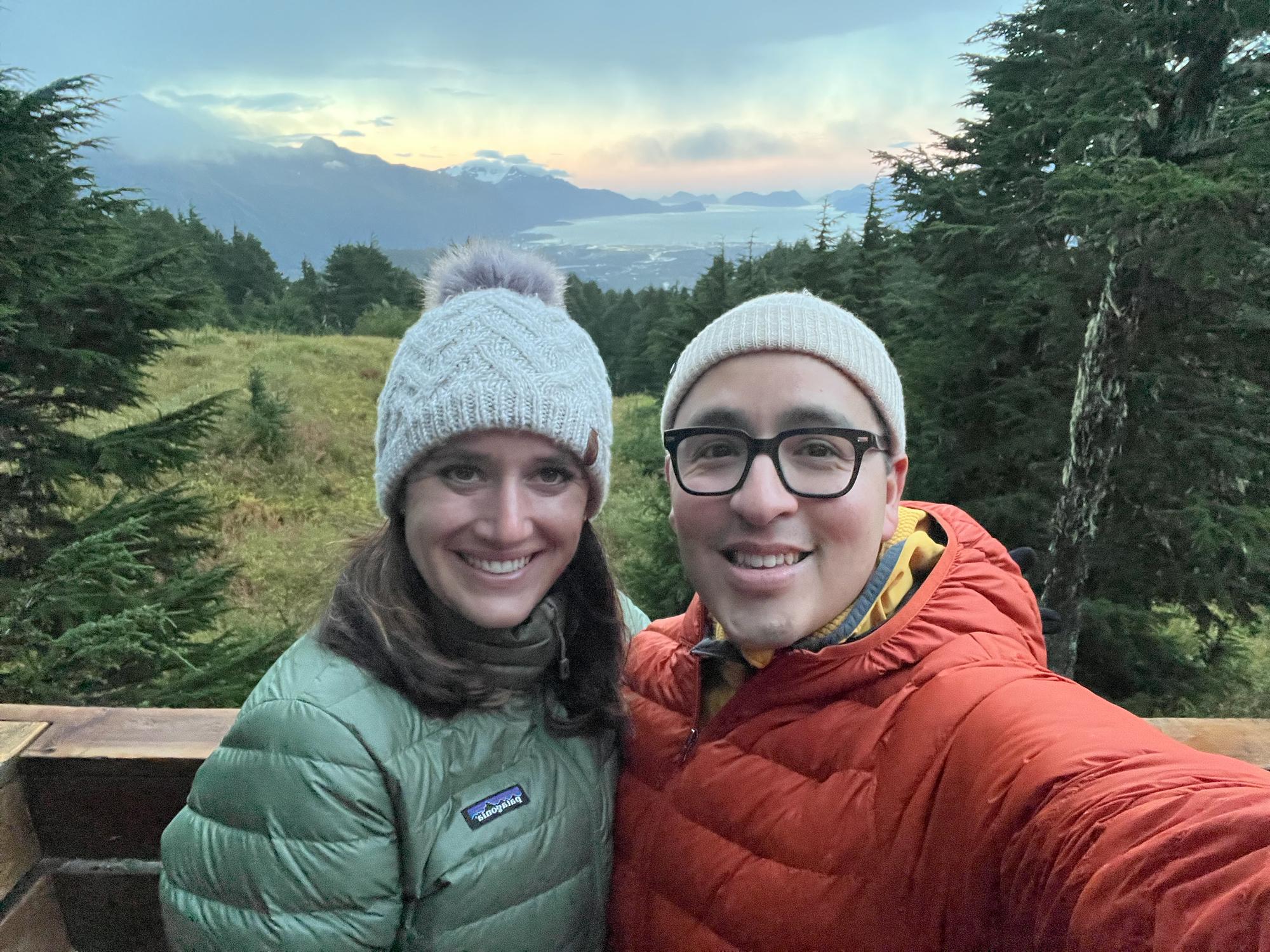 Seward, AK in the background from Dale Clemens cabin.