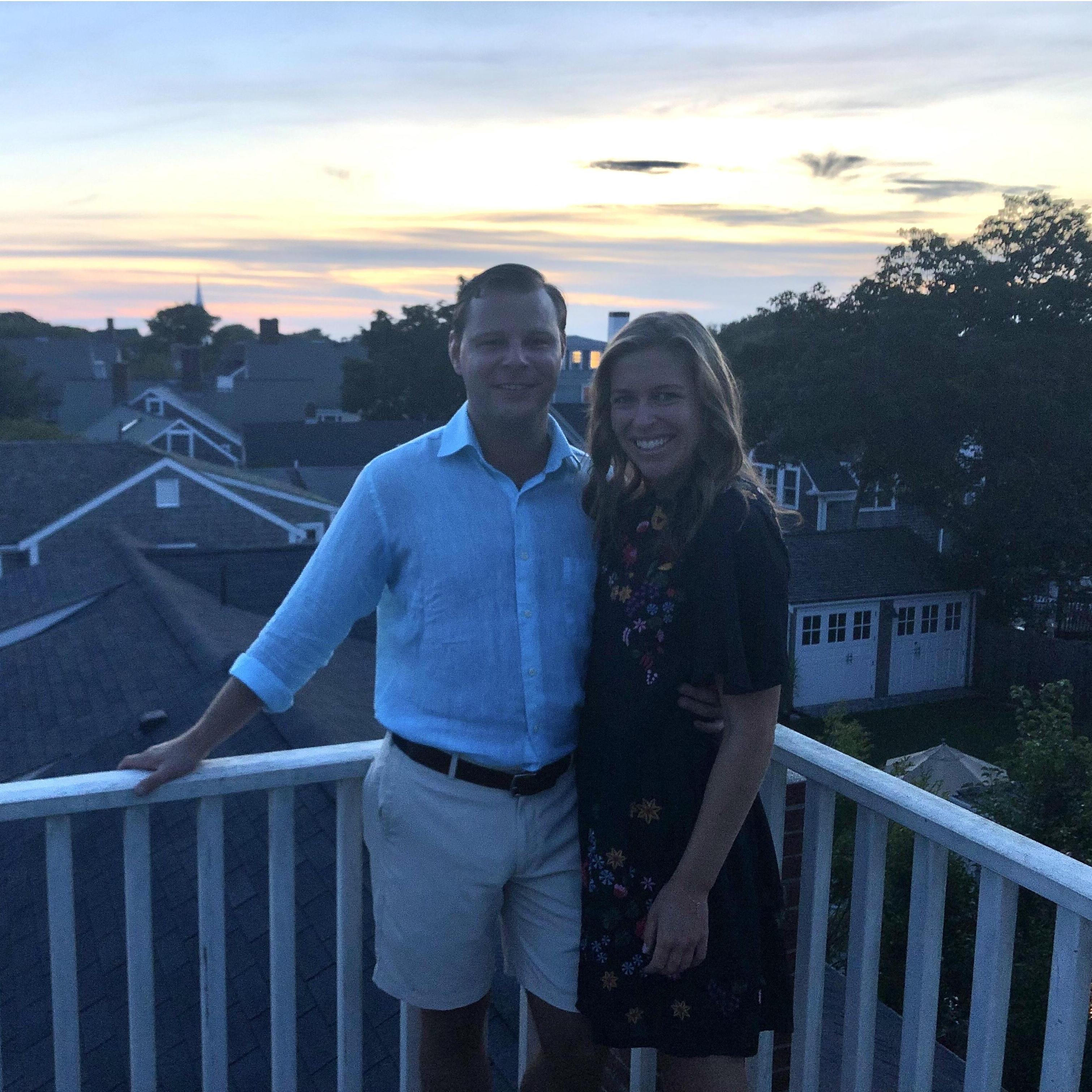 Our first summer in Nantucket.
