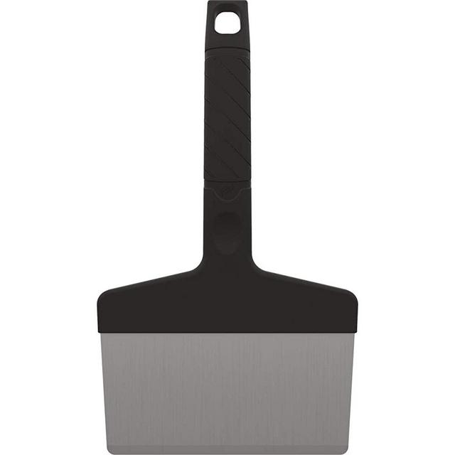 Blackstone Griddle Scraper – Heavy Duty Flat Top BBQ Grill Scraper for Cleaning – Stainless Steel Metal Construction with Long Handle – Multipurpose Kitchen Food Scraper & Chopper Accessories - 5061