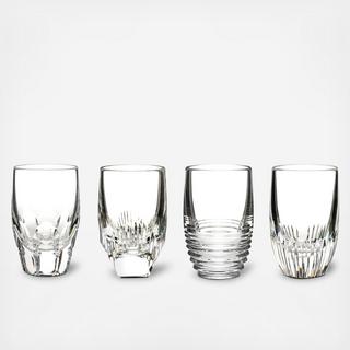 Mixology Assorted Shot Glass, Set of 4