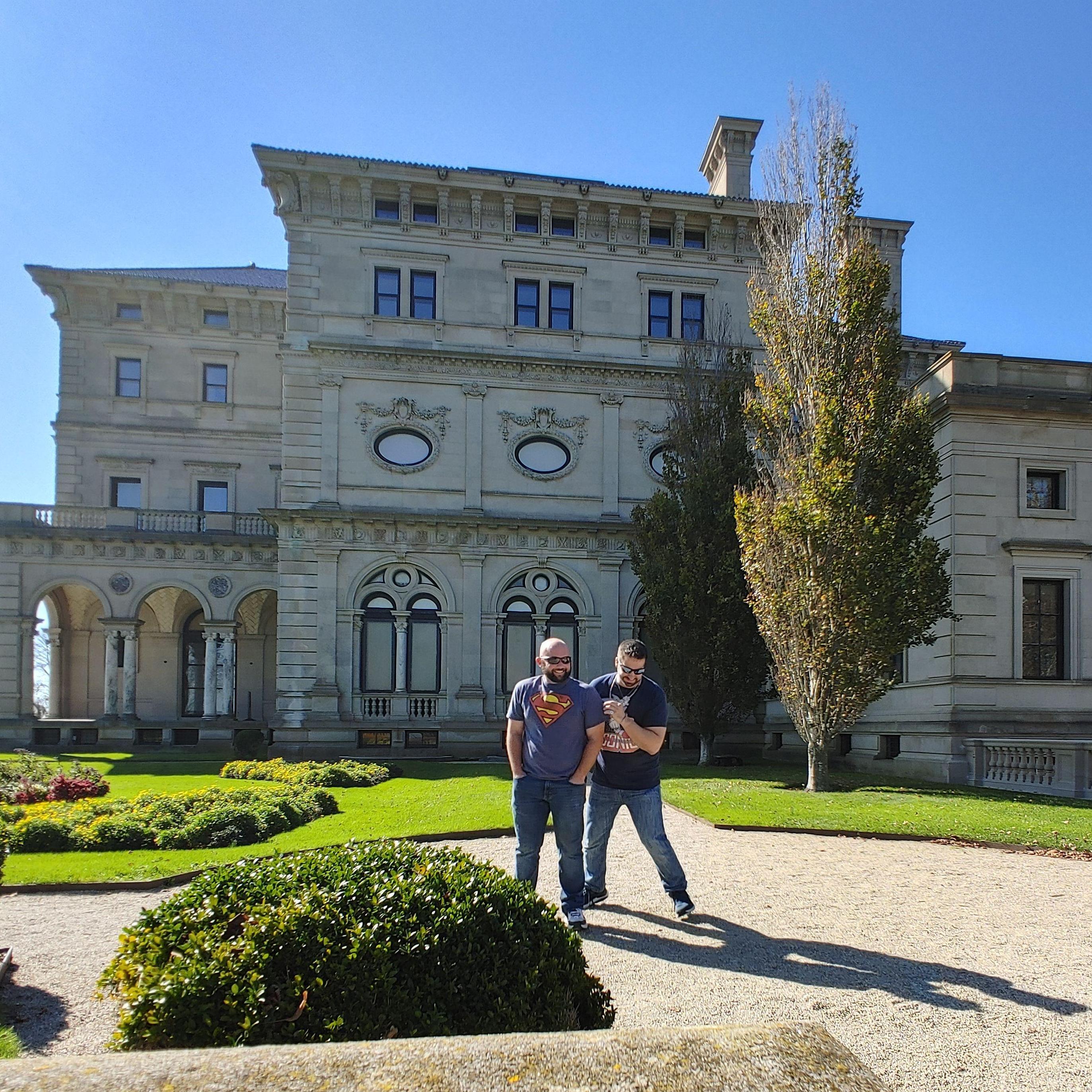 Oct. 28, 2023 - After picking up our chuppah, we went to The Breakers in Newport, Rhode Island and explored the amazing mansion.