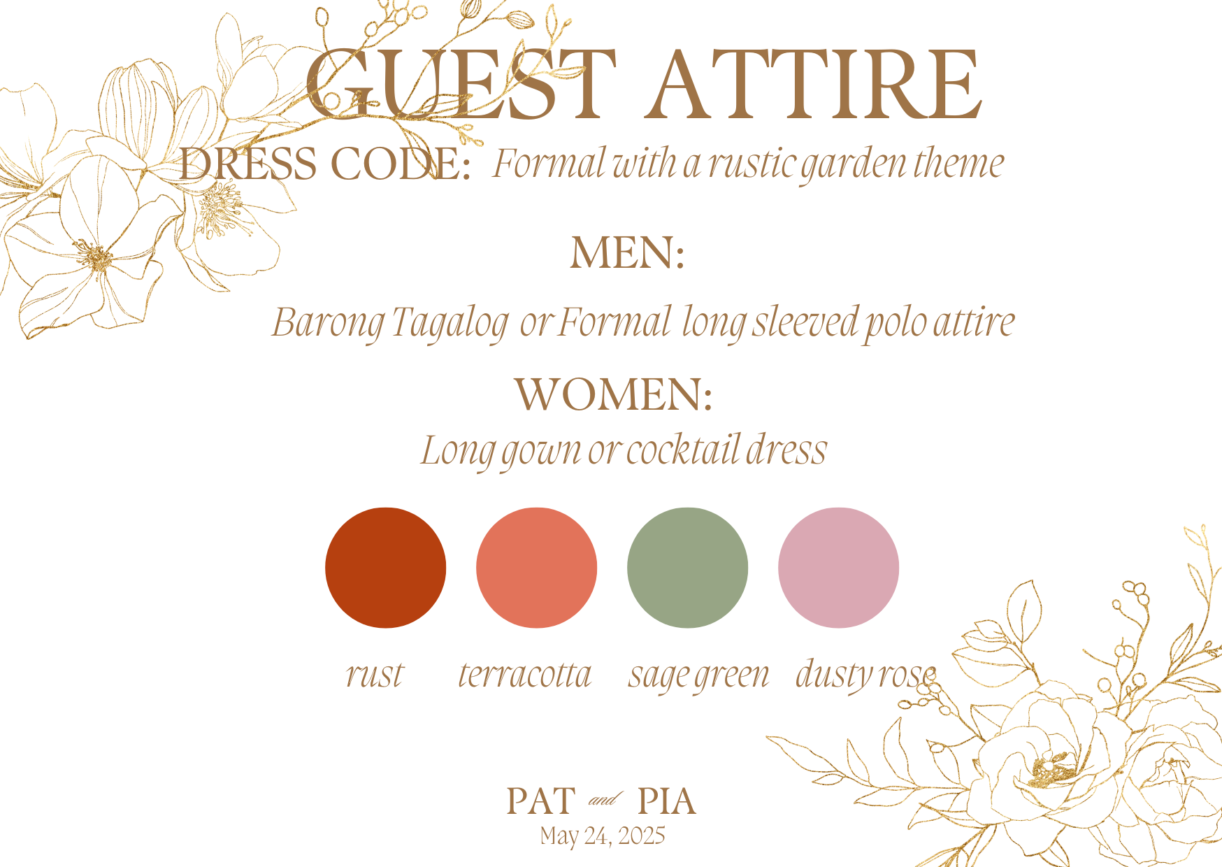 The Wedding Website of Patrick M. Dy Teves and Pia Patricia L. Olegario