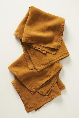 Edison Linen Napkins, Set of 4