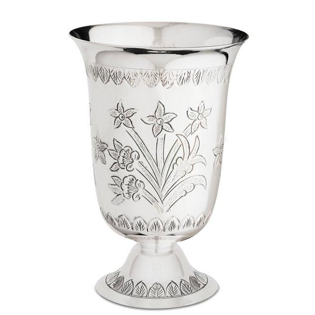 Agra Floral Wine Goblet - Cece Barfield Home