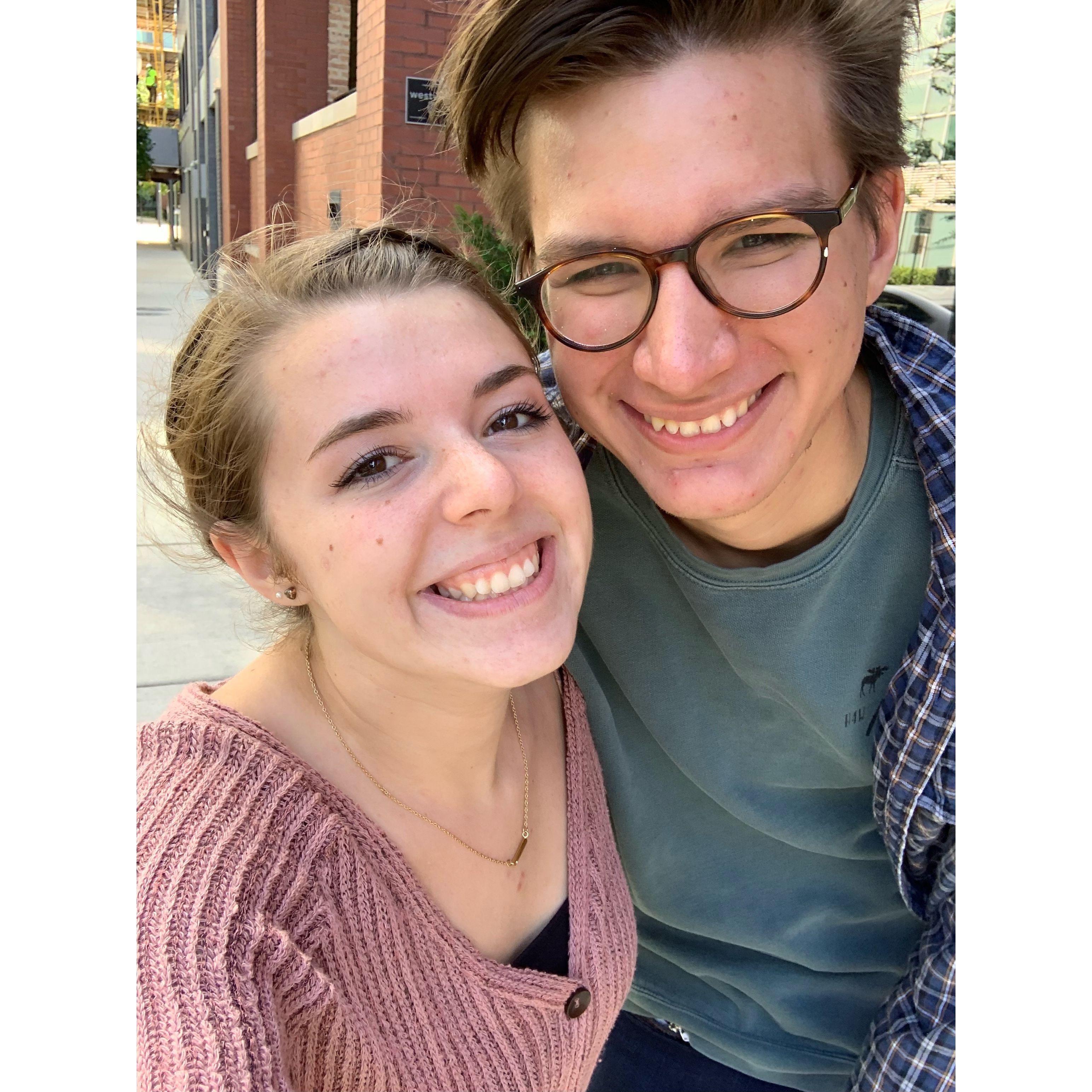 The day Antonio asked Sophie to be his girlfriend officially!