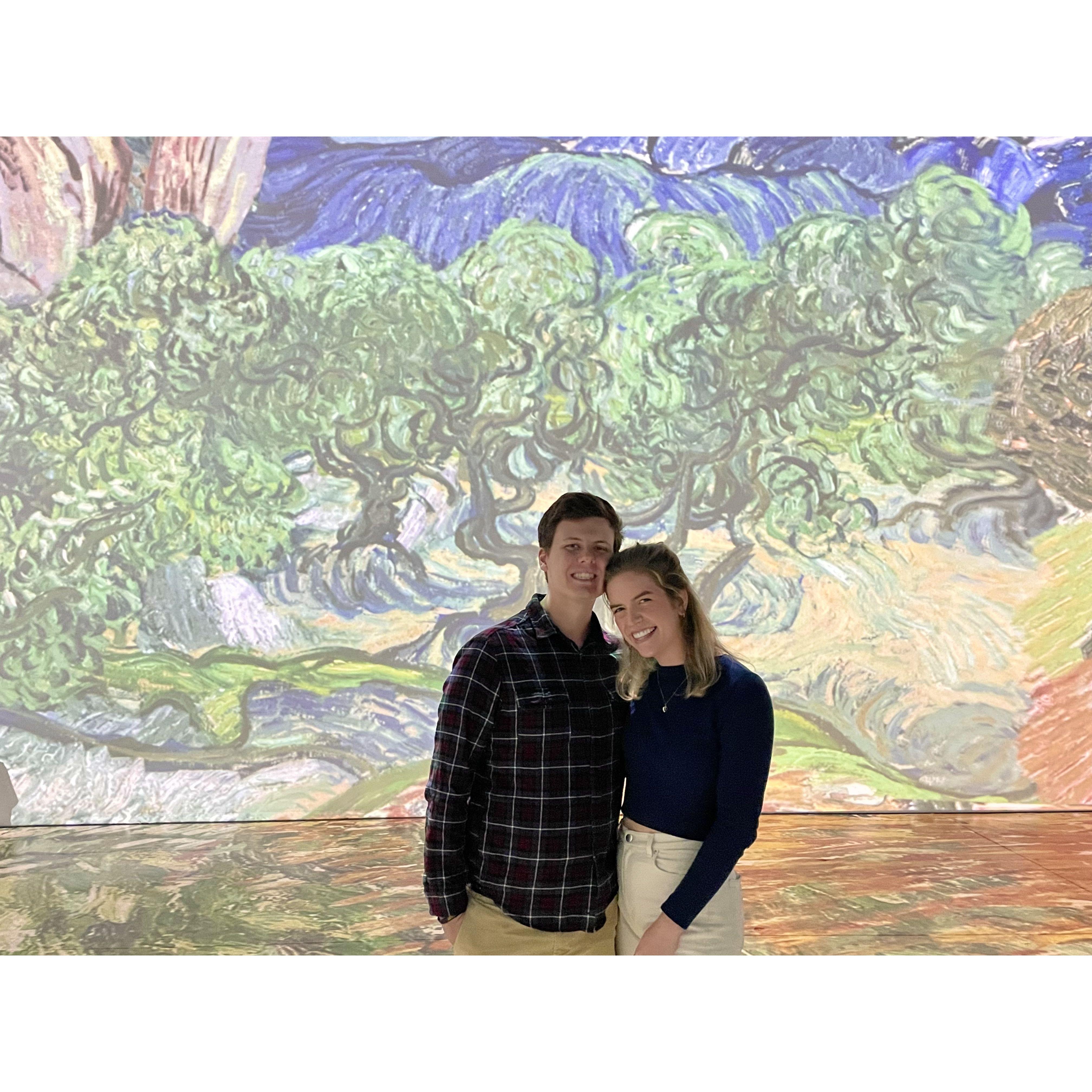 The Van Gogh immersive experience! December 2021