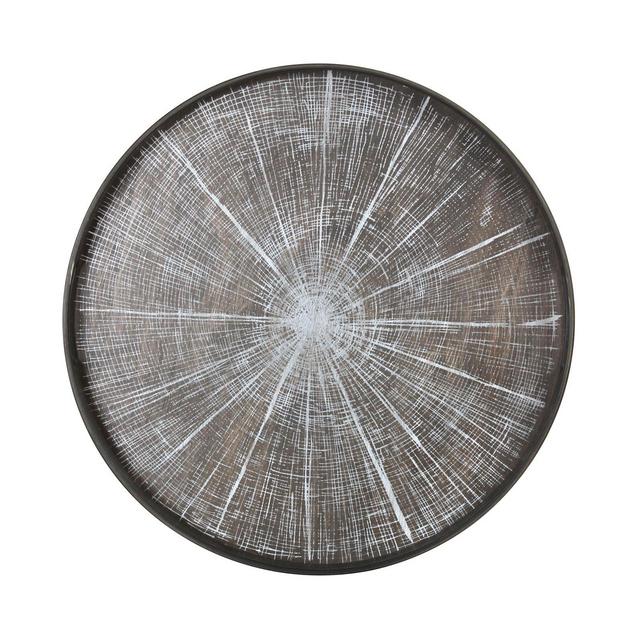 Notre Monde White Slice Driftwood Tray