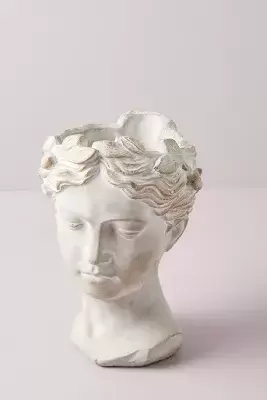 Grecian Bust Pot