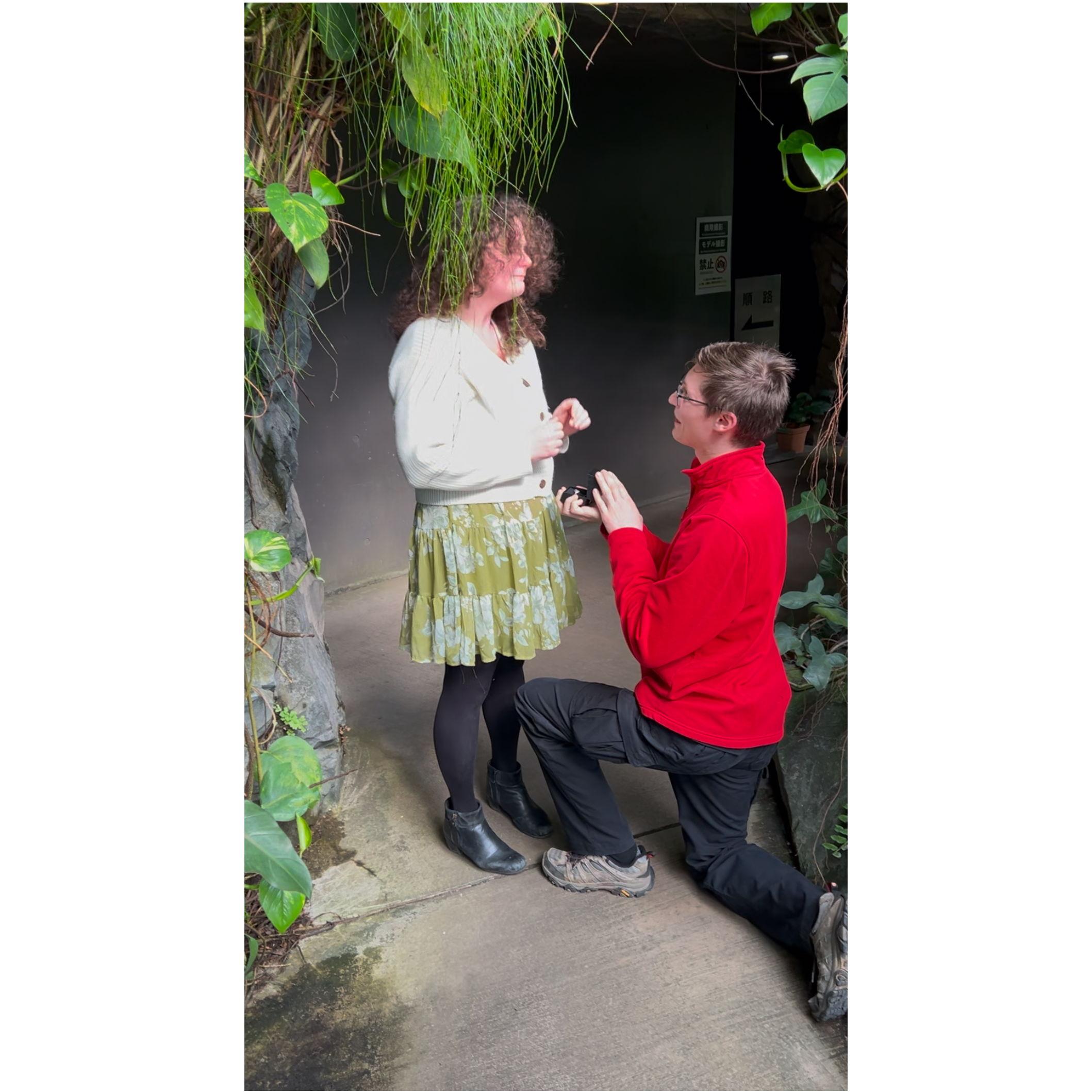 The moment we said "Yes"