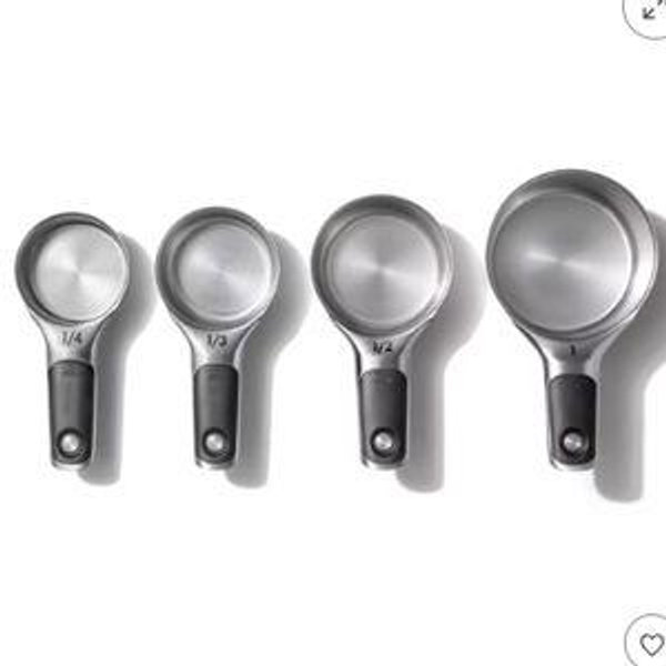 OXO 4pc Stainless Steel Magnetic Measuring Cups