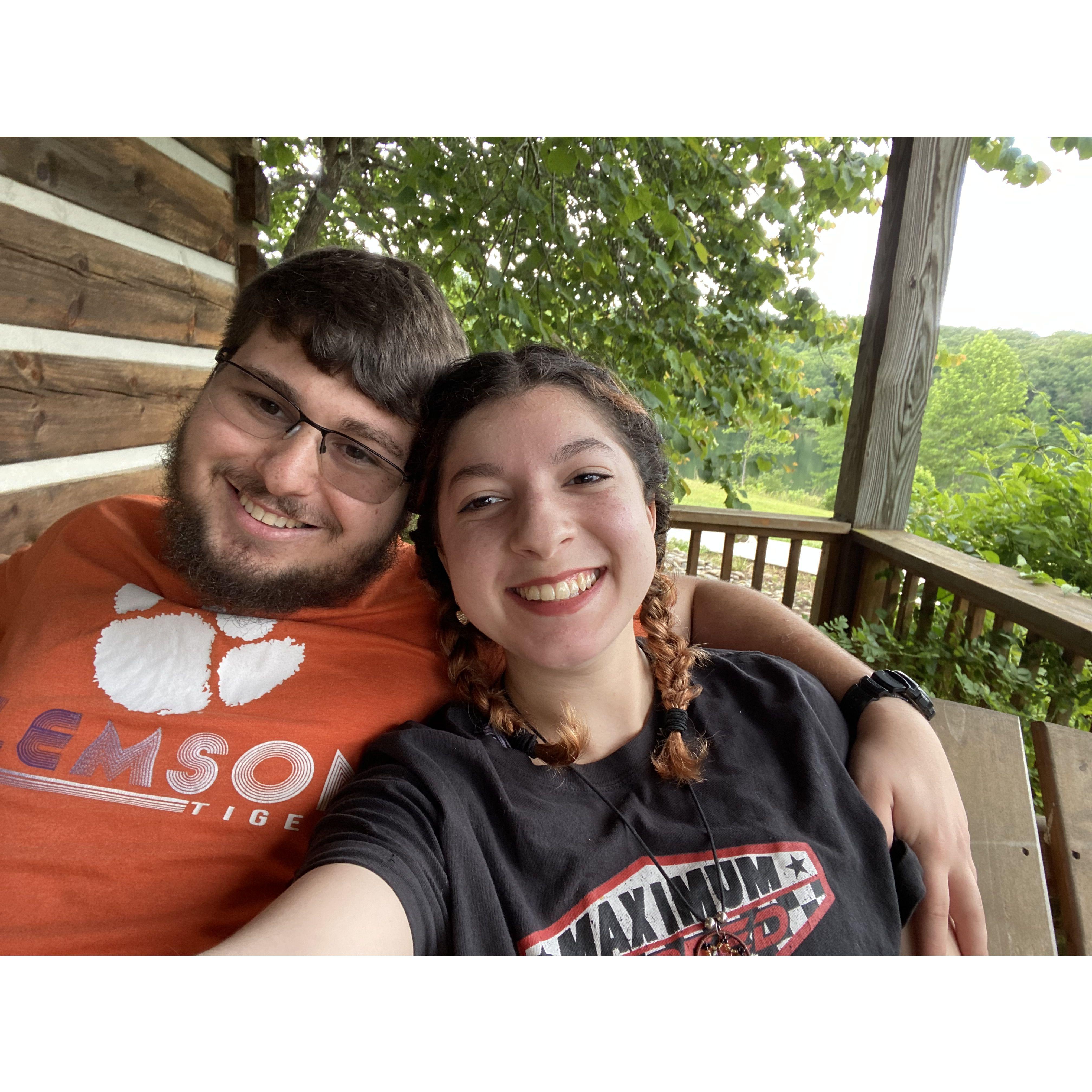 Table Rock anniversary trip for our 3rd year together May 31 2023