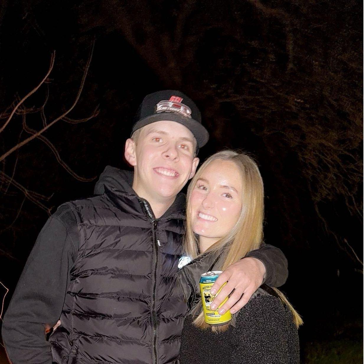 A picture of us on New Years Eve. January 2024