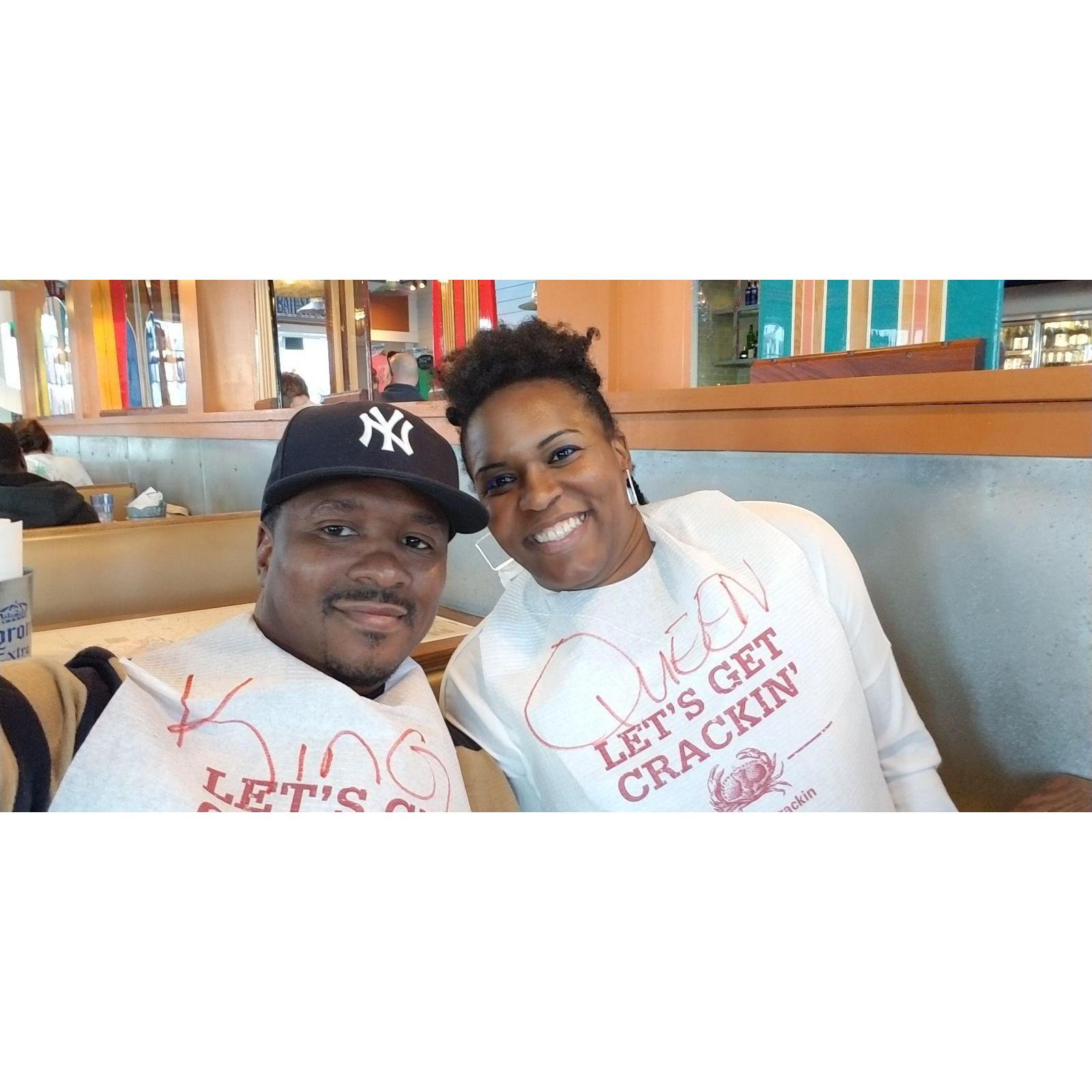 Queen and King Crab Dinner in Savannah