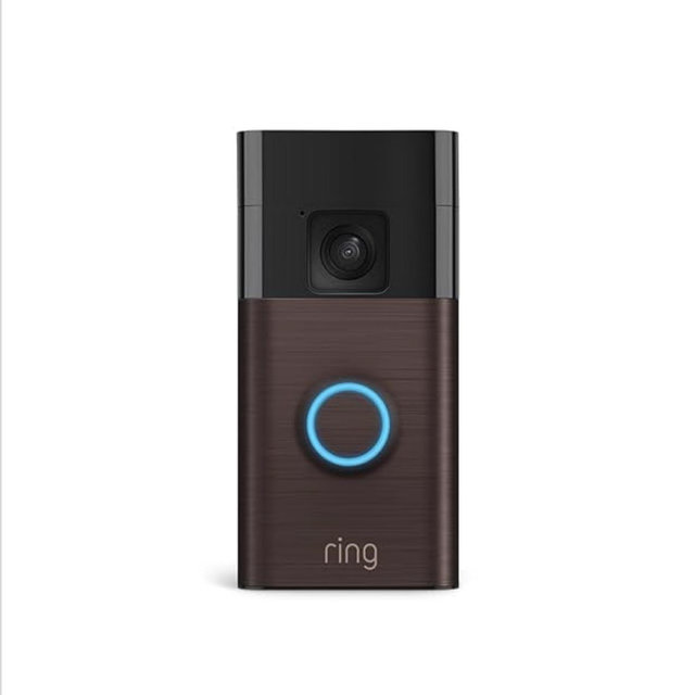 Ring Battery Doorbell, Home or business security with Head-to-Toe video, Live View with Two-Way Talk, and Motion Detection & Alerts, Venetian Bronze