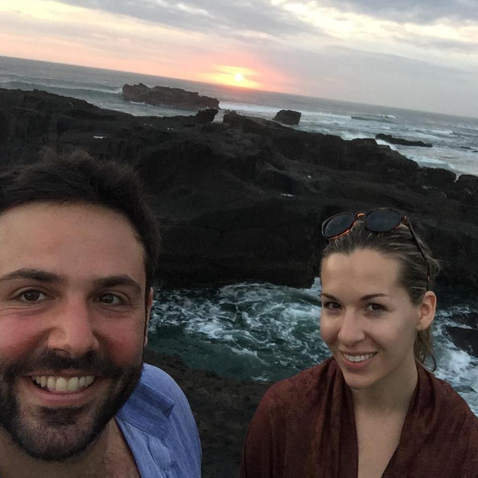 Sunset in Bali in 2016.