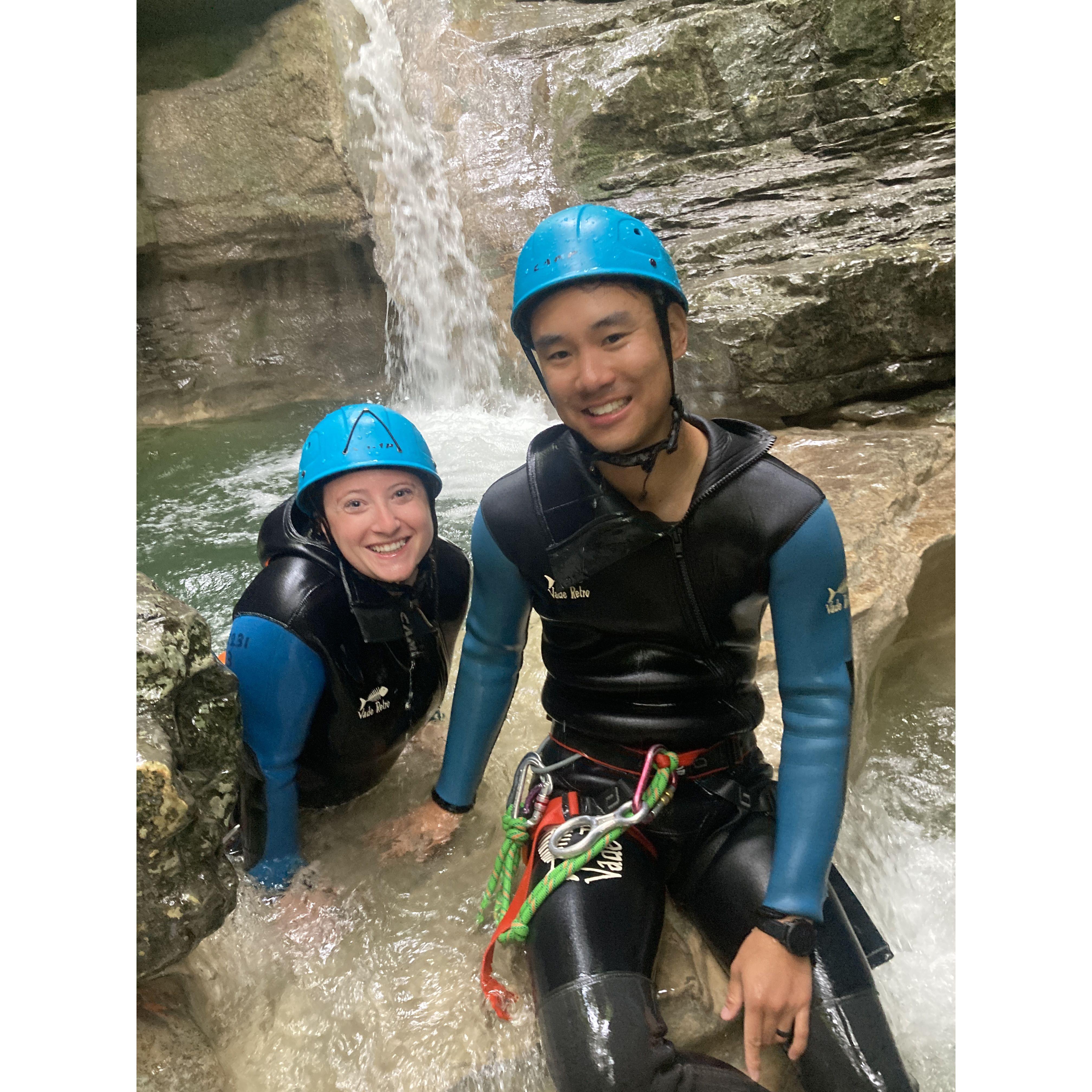 First time Canyoning :)