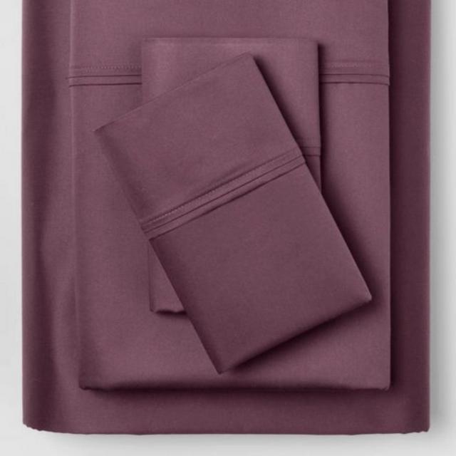 400 Thread Count Solid Performance Sheet Set - Threshold™