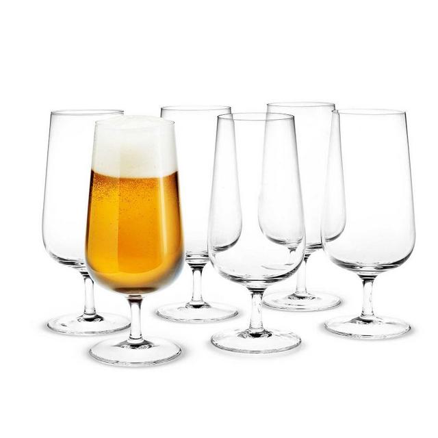 Holmegaard Bouquet Beer Glass, Set of 6