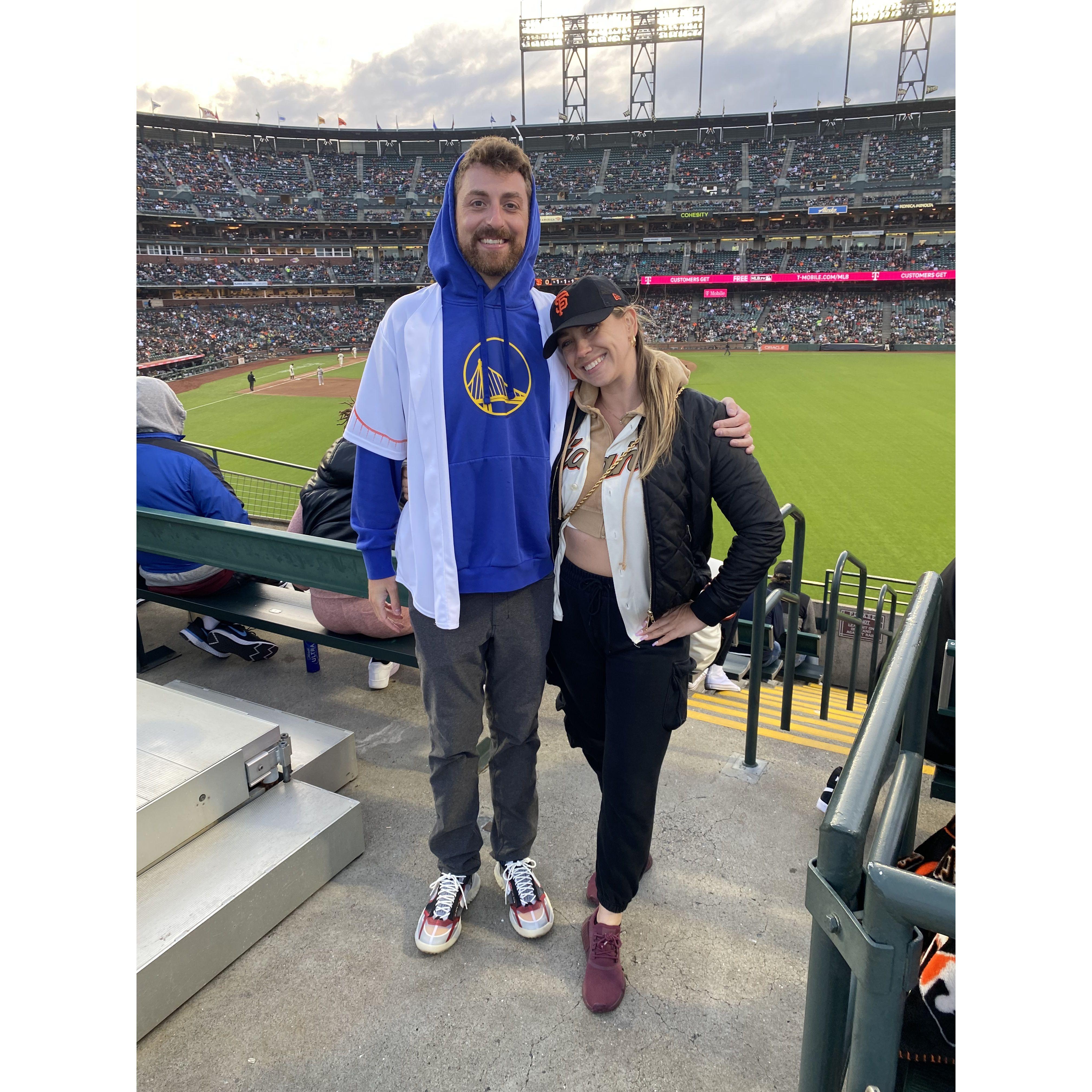 Giants baseball April 2022