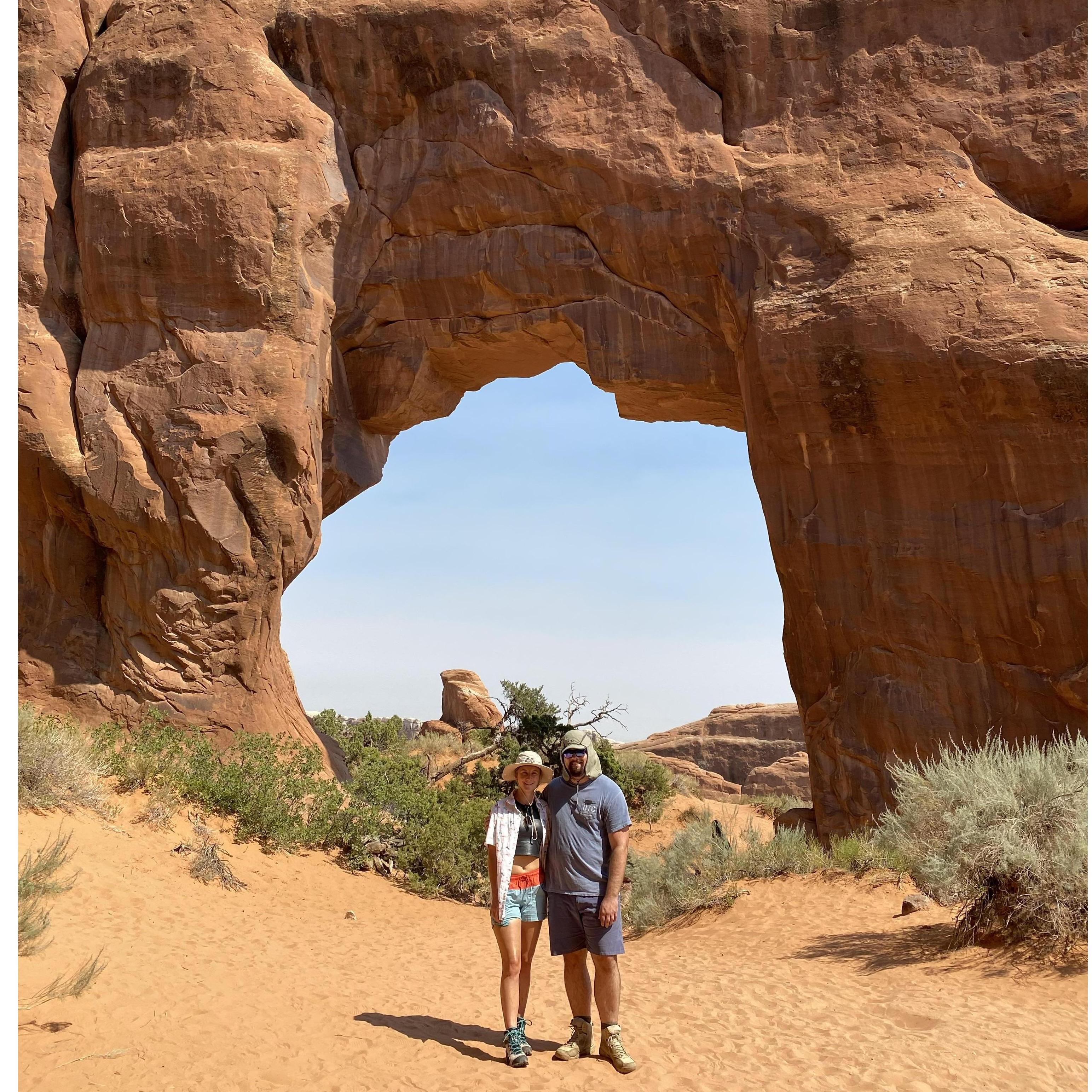 The day before he proposed.... where I almost killed him from heat stroke in the desert... oops