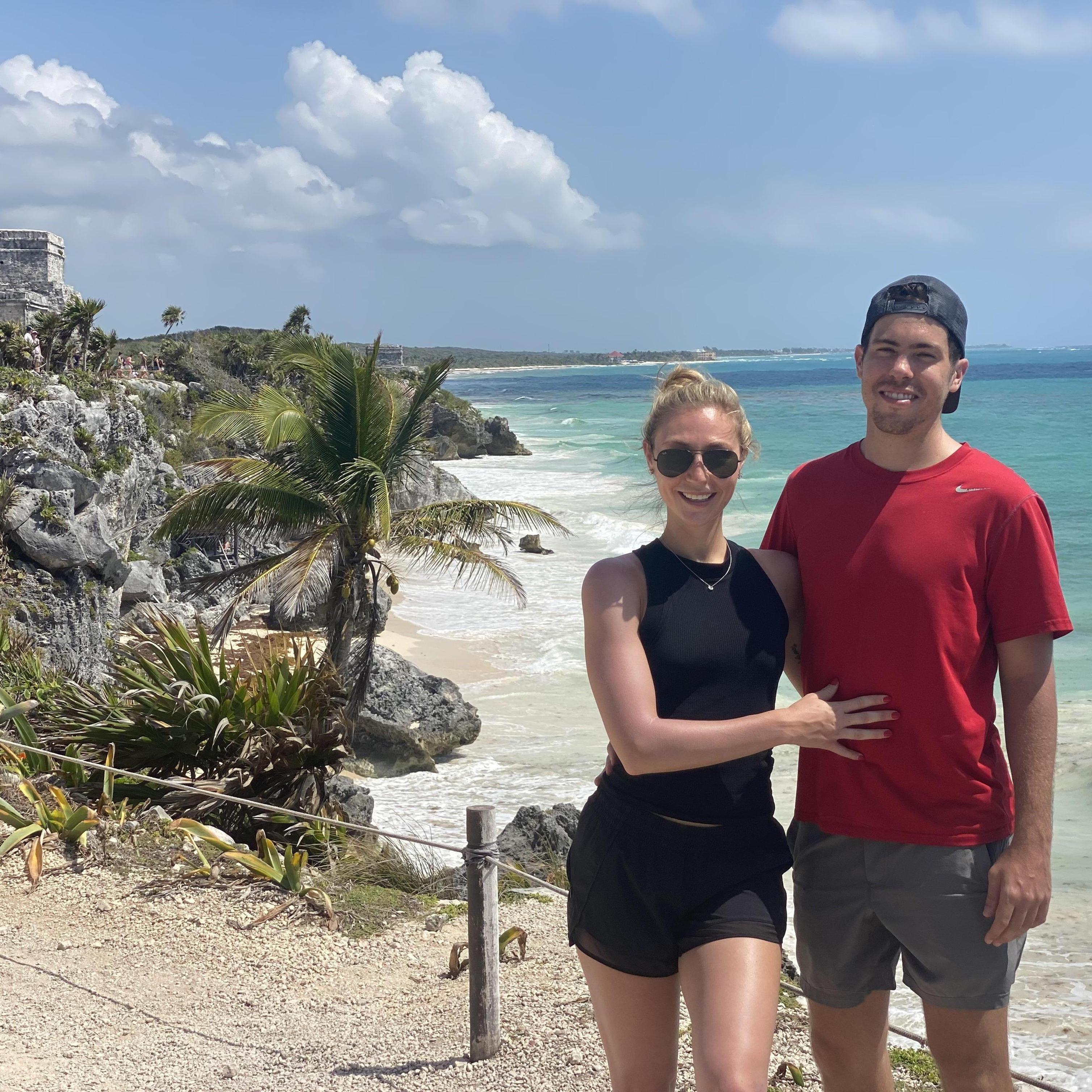 Connor and Tay in Tulum!