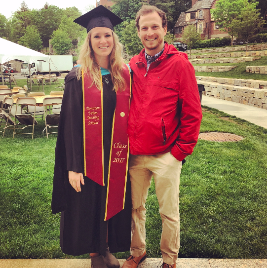 Katherine's graduation from Boston College's Lynch School of Education, Master's program | 2017