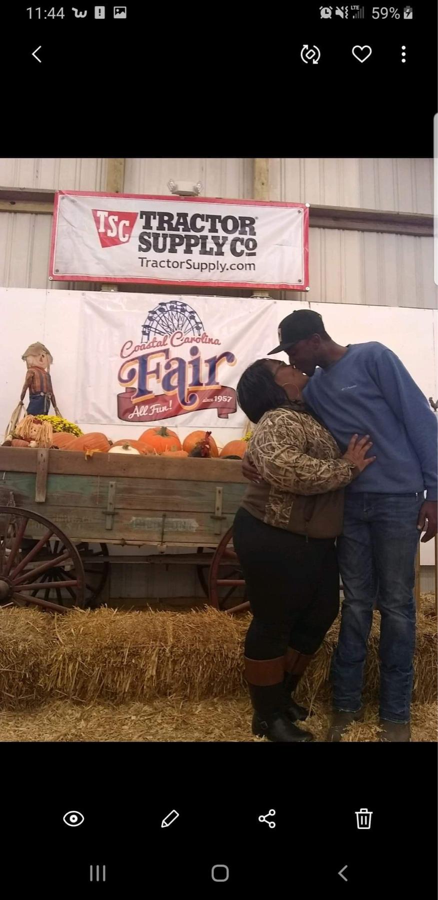This is the first year we went to the fair. Since then, we would always go to the fair every year. Covid slowed us down.