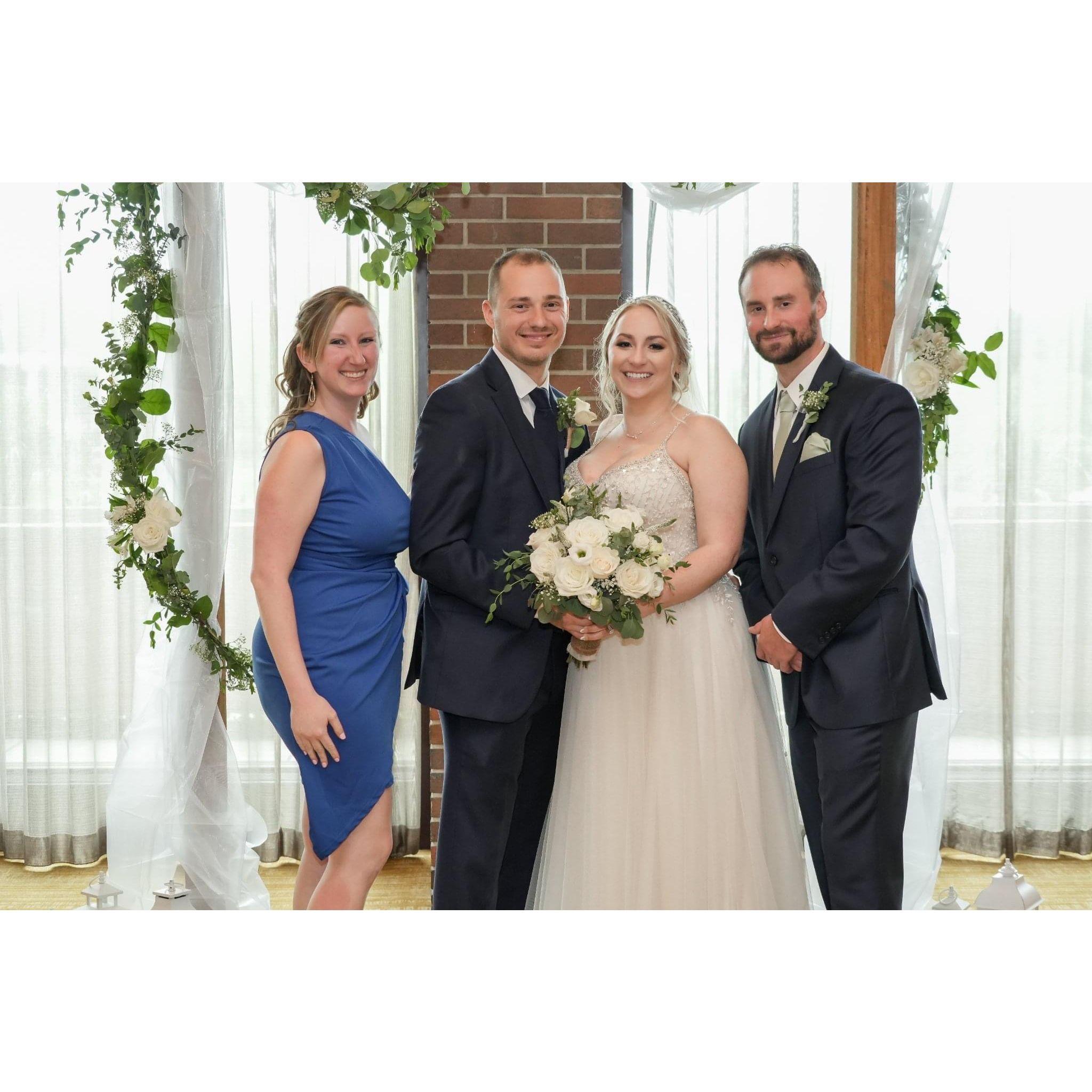 Jordan's sister's wedding May 2022
