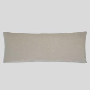 Vintage Linen Body Pillow Cover (Natural)