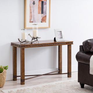 Russo Rustic Industrial Console Table