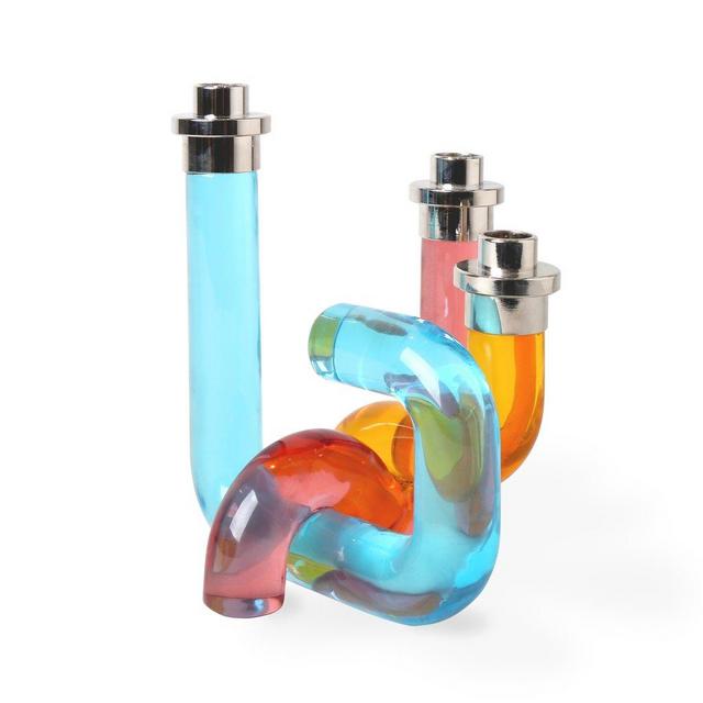 Jonathan Adler POMPIDOU ACRYLIC CANDLEHOLDER