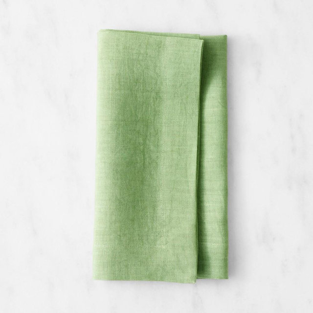 Signature Linen Napkin, Each, Green