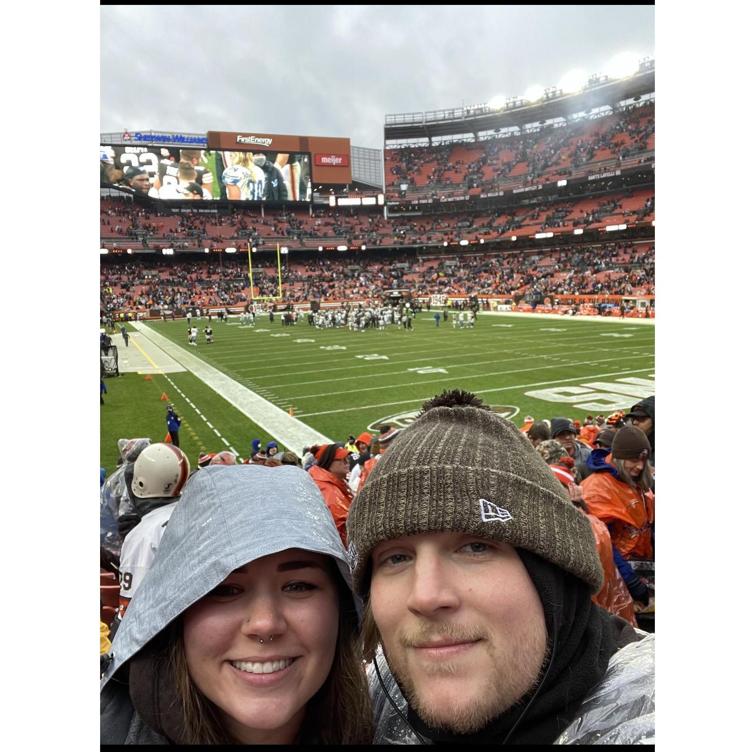 2/2 on watching Browns win live