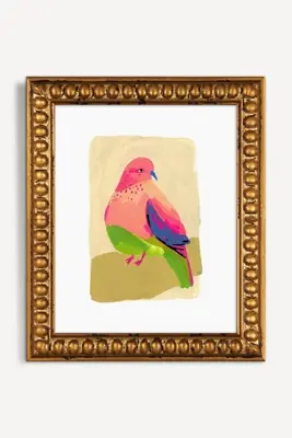 Neon Dove Wall Art