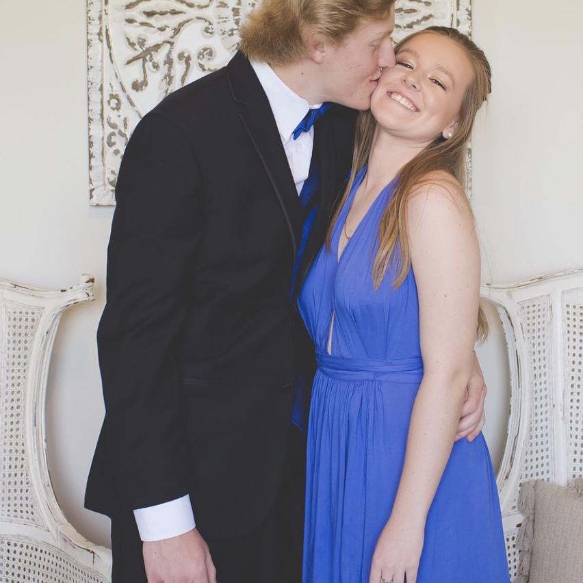 Ryan's senior prom in 2018.
