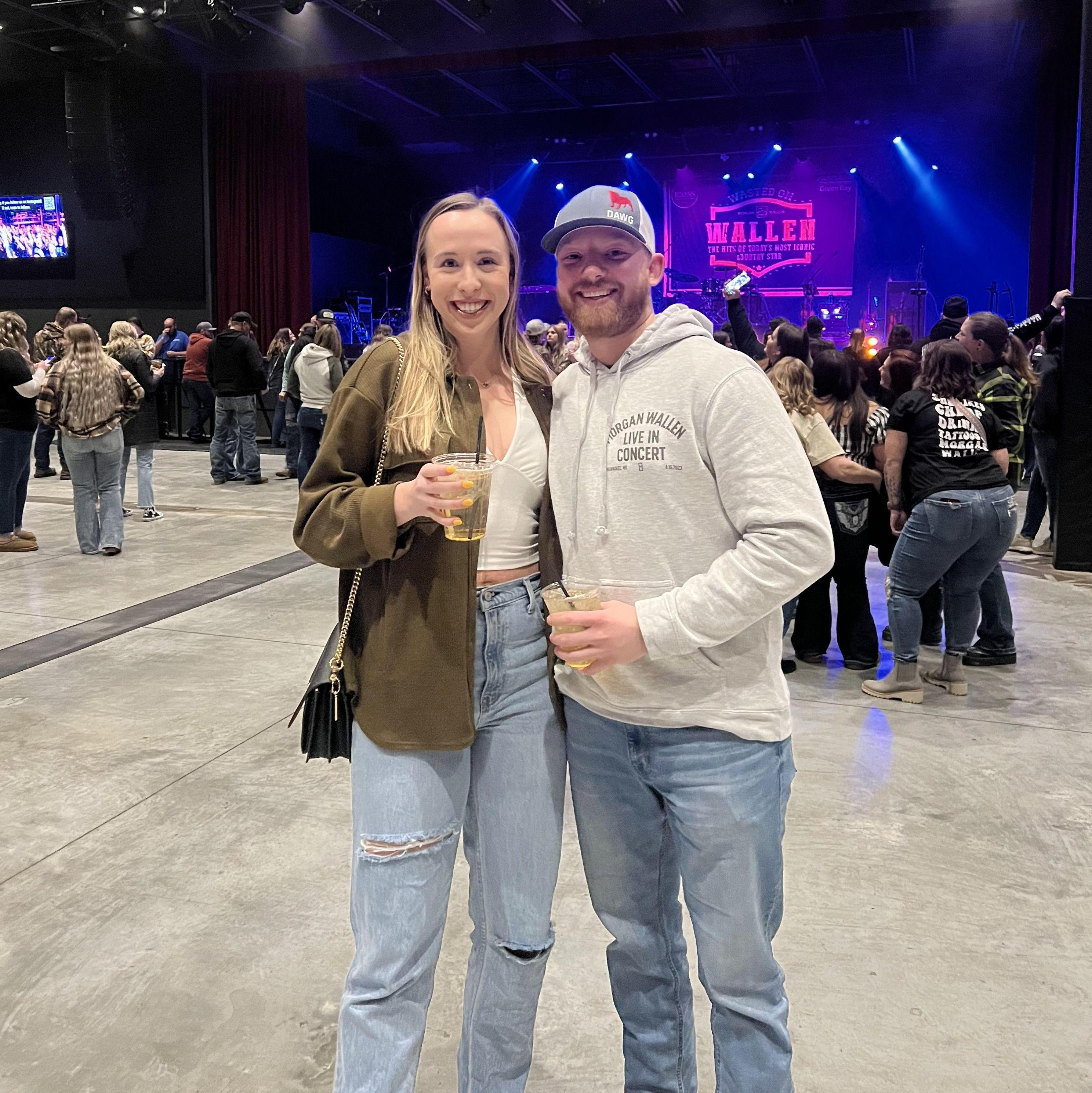 Saw a Morgan Wallen tribute band here in Green Bay