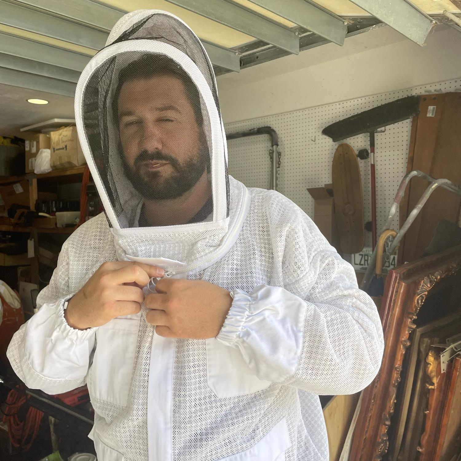 David has taken up Bee keeping’s with a local  group that meets on Sundays